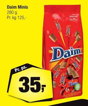 Calle Daim minis tilbud
