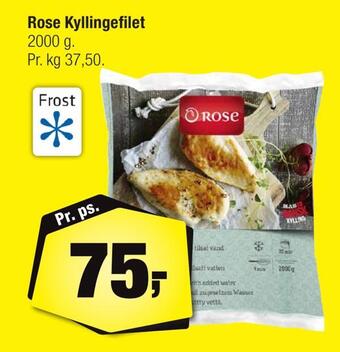 Calle Rose kyllingefilet tilbud