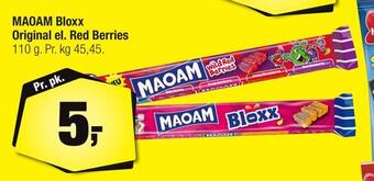 Calle Maoam bloxx original el. red berries tilbud
