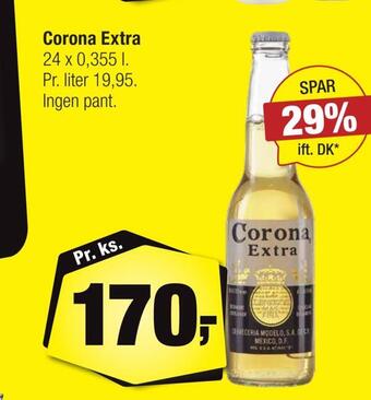 Calle Corona extra tilbud