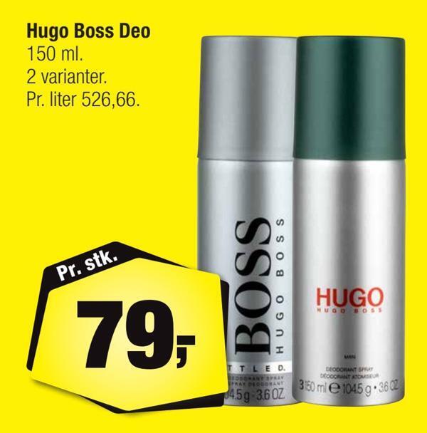 Hugo boss deo tilbud hos Calle