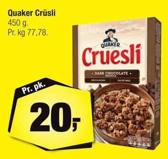 Calle Quaker crüsli tilbud