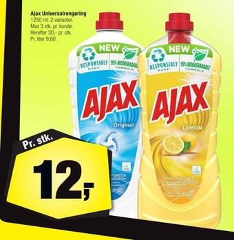 Calle Ajax universalrengøring tilbud