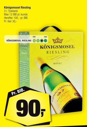 Calle Königsmosel riesling tilbud