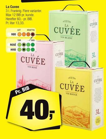 Calle La cuvee tilbud