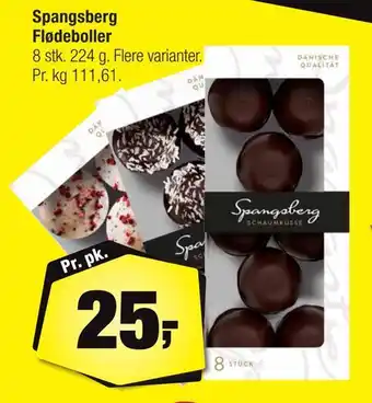 Calle Spangsberg flødeboller tilbud