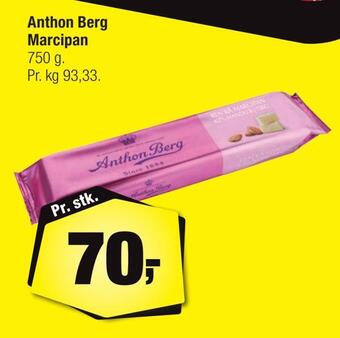 Calle Anthon berg marcipan tilbud