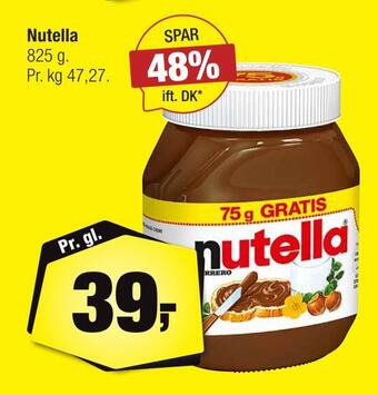 Calle Nutella tilbud