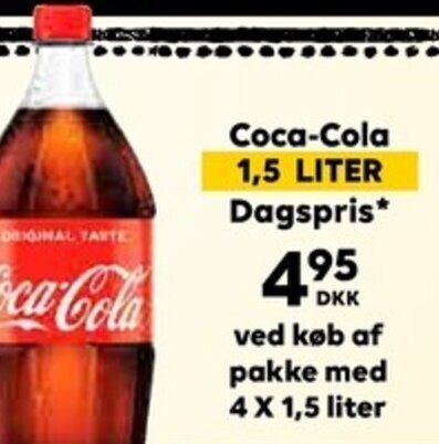 Scandlines Coca-Cola tilbud