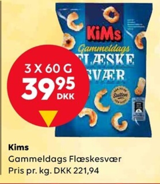 Scandlines Kims Gammeldags Flæskesvær tilbud