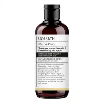 Helsemin Bioearth purity shampoo - greasy and heavy hair 250 ml tilbud