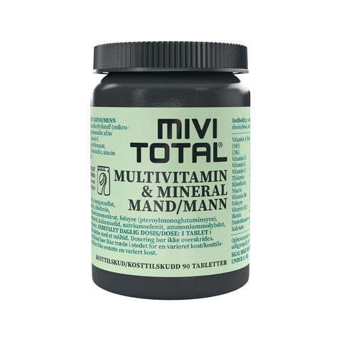 Helsemin Mivitotal multivitamin & mineraler mand 90 kaps tilbud