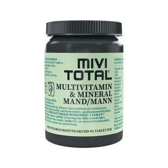 Helsemin Mivitotal multivitamin & mineraler mand 90 kaps tilbud