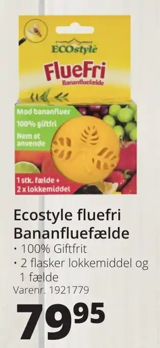 10-4 Byggecenter Ecostyle Fluefri Bananfluefælde tilbud