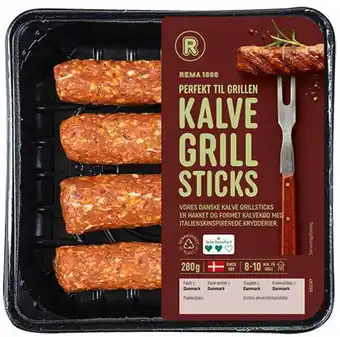 Kalve grillsticks, 280 g