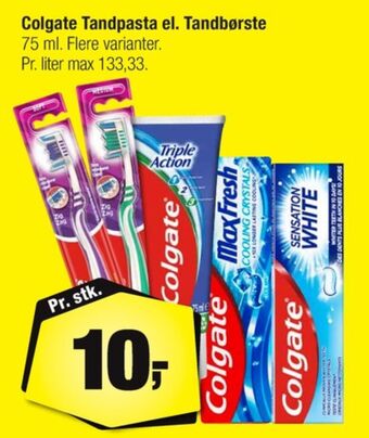 Calle Colgate tandpasta tilbud