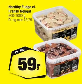 Nordthy fudge vanilje