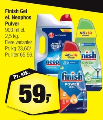 Calle Finish maskinopvask-gel tilbud