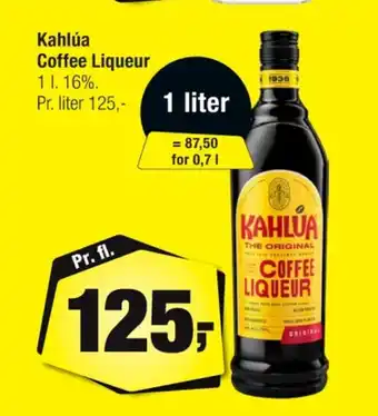Calle Kahlua likør tilbud