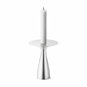 Imerco Georg jensen alfredo lysestage - h 15 cm - rustfrit stål - blank tilbud