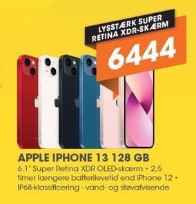 Expert Apple iphone 13 128 gb tilbud