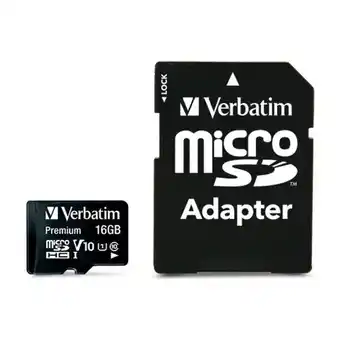 Verbatim mikro-sdhc c10/u1 ada 16 gb