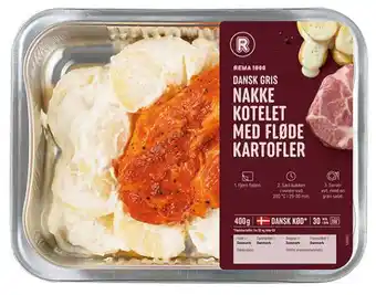 REMA 1000 Kotelet m. flødekartofler, 400 g tilbud