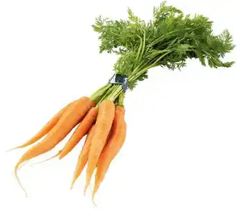 REMA 1000 Gulerødder m/top, 500 g tilbud