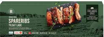 Rema 1000 Spareribs, 550 g tilbud