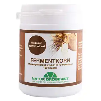 Helsemin Natur-drogeriet, fermentkorn, 160 kap tilbud