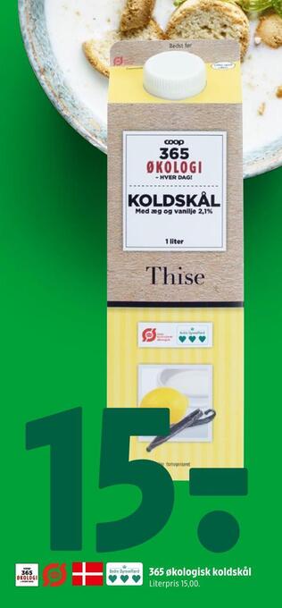 Coop 365 365 økologisk koldskål tilbud