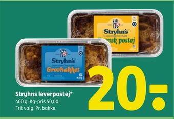 Coop 365 Stryhns leverpostej tilbud