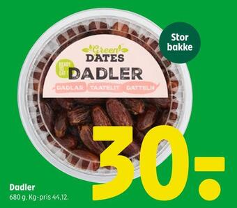 Coop 365 Dadler tilbud