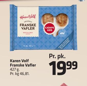 Karen volf franske vafler