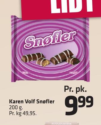 Fleggaard Karen volf snøfler tilbud