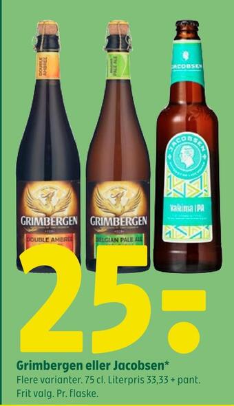 Coop 365 Grimbergen eller jacobsen tilbud