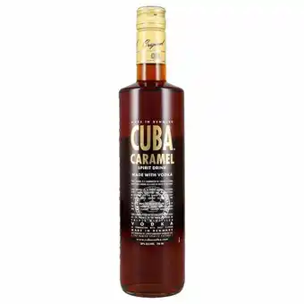 Cuba caramel 30% 70 cl