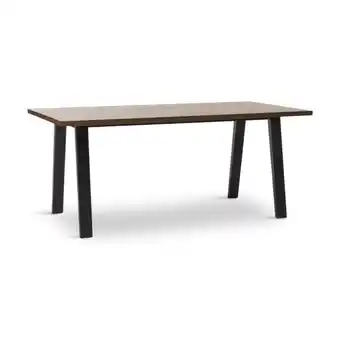 Reno spisebord m/ std. stel, eg smoked