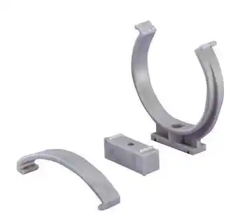 Wafix grå rørholder 110 mm