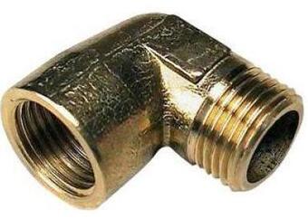 Billigvvs Messing vinkel muffe/nippel 3/4 tilbud