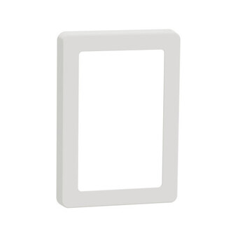 Lk fuga base 63 designramme, 1½ modul, hvid