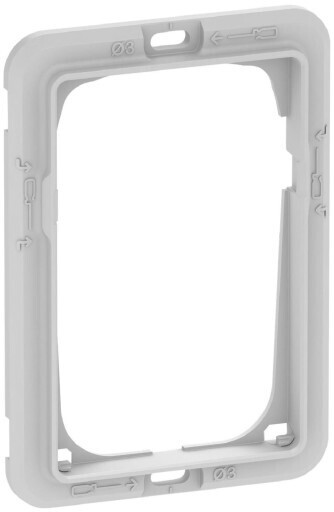 Lk fuga teknisk monteringsramme, 1½ modul