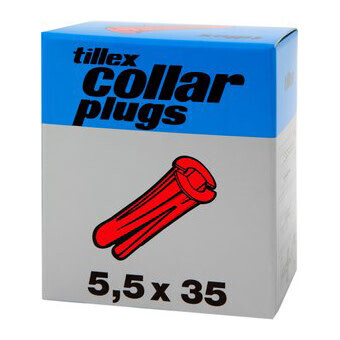 Billigvvs Tillex kp dybel 5,5x35 (ø5,5 mm.) - 100 stk tilbud