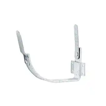 Konsoljern t/halvrund rende nr. 11, 280 mm, galvaniseret