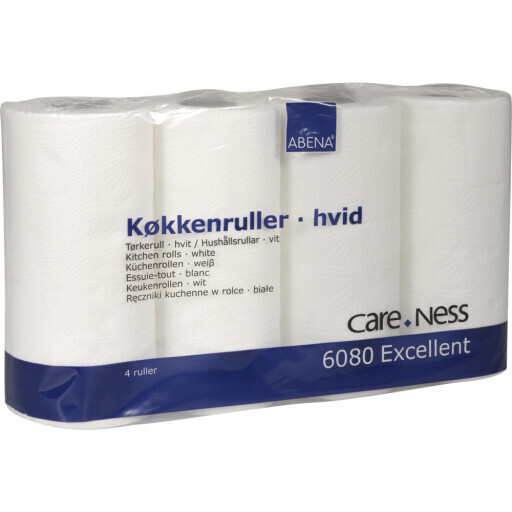 Billigvvs Abena 2-lags køkkenrulle - 4 stk tilbud