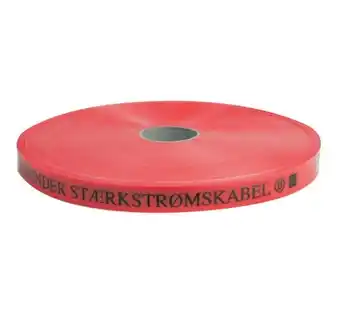 Billigvvs Markeringsbånd 25x0,3 mm, rød tilbud