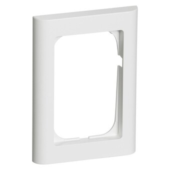 Lk fuga ramme softline 68, 1½ modul, hvid