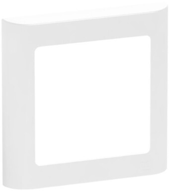 Lk fuga soft 63 designramme, 1 modul, hvid