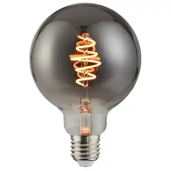 Billigvvs Nordlux deko e27 led globepære, 5w, røgfarvet tilbud
