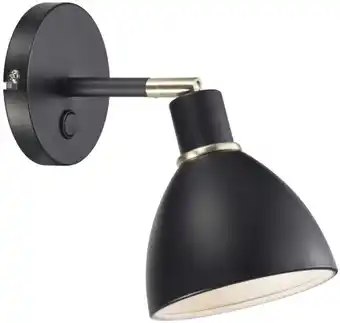 Nordlux ray væglampe, sort